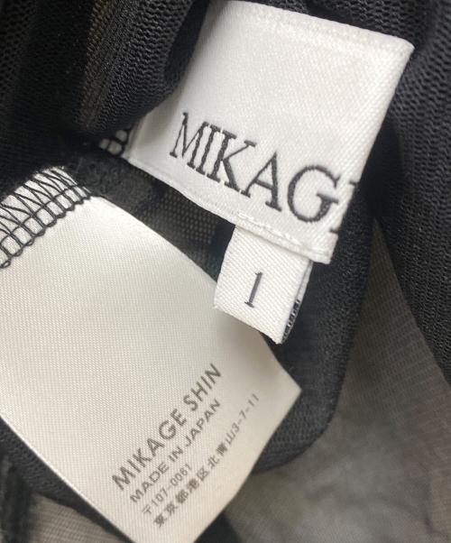 MIKAGE SHIN（ミカゲ シン）MIKAGE SHIN (ミカゲ シン) 長袖カットソー ブラック サイズ:1の古着・服飾アイテム
