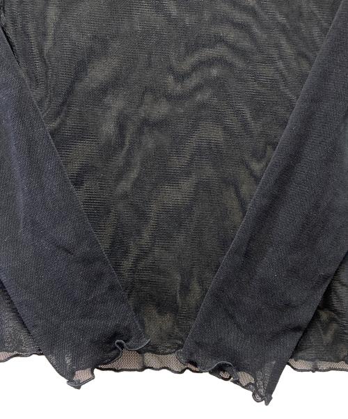 MIKAGE SHIN（ミカゲ シン）MIKAGE SHIN (ミカゲ シン) 長袖カットソー ブラック サイズ:1の古着・服飾アイテム