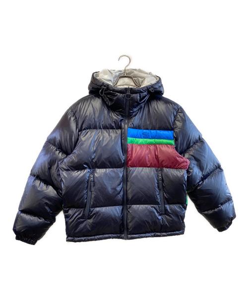 LACOSTE（ラコステ）LACOSTE (ラコステ) リバーシブルダウンジャケット ネイビー×グレー サイズ:US S/Mの古着・服飾アイテム