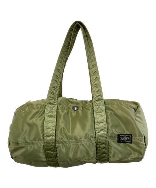 PORTER（ポーター）PORTER (ポーター) ミニボストンバッグ グリーンの古着・服飾アイテム