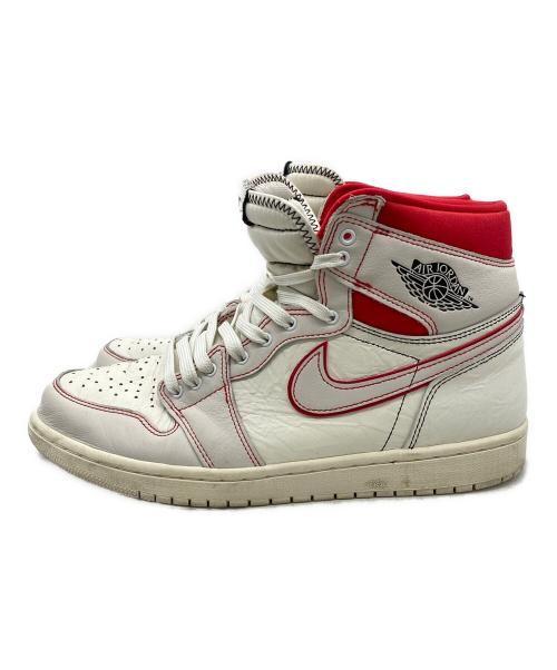 NIKE（ナイキ）NIKE (ナイキ) ハイカットスニーカー レッド×ホワイト サイズ:29の古着・服飾アイテム
