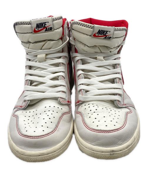 NIKE（ナイキ）NIKE (ナイキ) ハイカットスニーカー レッド×ホワイト サイズ:29の古着・服飾アイテム