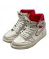 NIKE（ナイキ）の古着「ハイカットスニーカー」｜レッド×ホワイト