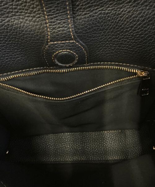 FURLA（フルラ）FURLA (フルラ) レザーショルダーバッグ オリーブの古着・服飾アイテム