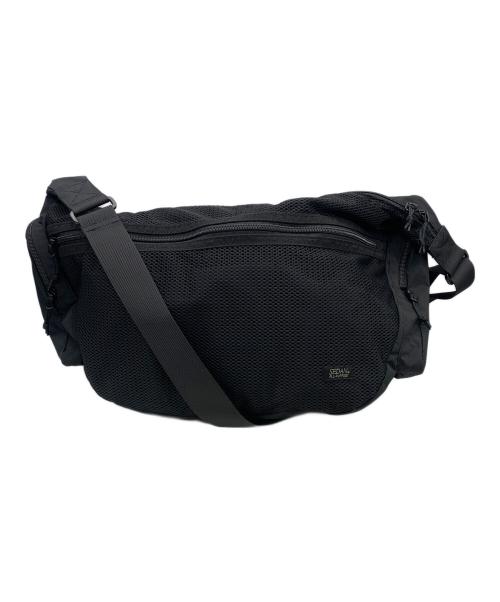 SEDAN ALL-PURPOSE（セダンオールパーパス）SEDAN ALL-PURPOSE (セダンオールパーパス) Mesh Shoulder Bag ブラックの古着・服飾アイテム