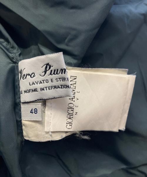 GIORGIO ARMANI（ジョルジオアルマーニ）GIORGIO ARMANI (ジョルジオアルマーニ) ダウンジャケット ブラック サイズ:48の古着・服飾アイテム