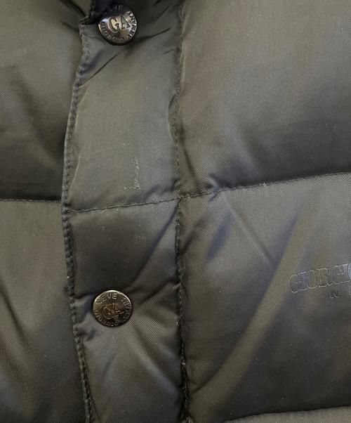 GIORGIO ARMANI（ジョルジオアルマーニ）GIORGIO ARMANI (ジョルジオアルマーニ) ダウンジャケット ブラック サイズ:48の古着・服飾アイテム