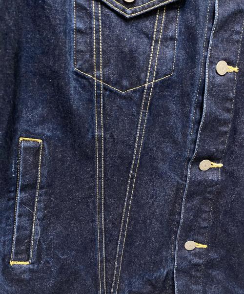 Text（テクスト）TEXT (テクスト) デニムジャケット インディゴ サイズ:3の古着・服飾アイテム