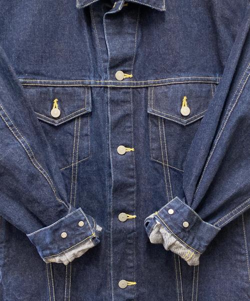 Text（テクスト）TEXT (テクスト) デニムジャケット インディゴ サイズ:3の古着・服飾アイテム