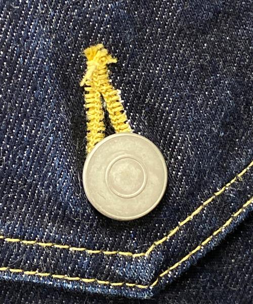 Text（テクスト）TEXT (テクスト) デニムジャケット インディゴ サイズ:3の古着・服飾アイテム