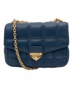 MICHAEL KORSマイケルコース）の古着「チェーンショルダーバッグ」｜ブルー