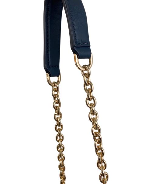 MICHAEL KORS（マイケルコース）MICHAEL KORS (マイケルコース) チェーンショルダーバッグ ブルーの古着・服飾アイテム