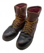 RED WINGレッドウィング）の古着「レースアップブーツ」｜ブラック×ブラウン