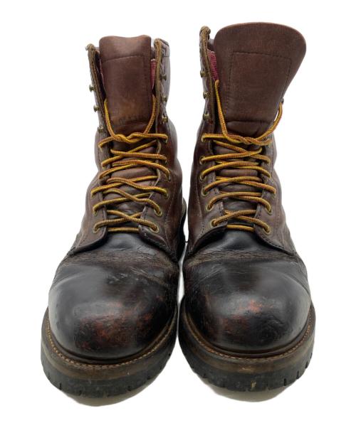 RED WING（レッドウィング）RED WING (レッドウィング) レースアップブーツ ブラック×ブラウン サイズ:表記なしの古着・服飾アイテム