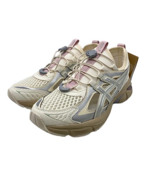 asics（アシックス）asics (アシックス) スニーカー ベージュ サイズ:24 未使用品の古着・服飾アイテム