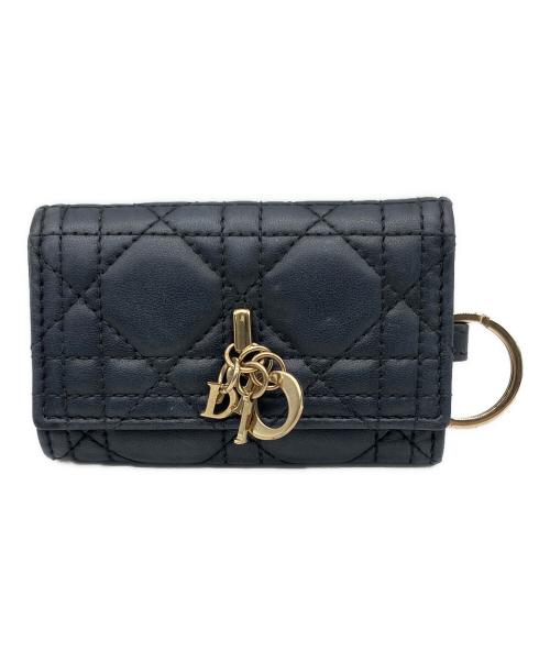 Christian Dior（クリスチャン ディオール）Christian Dior (クリスチャン ディオール) 4連キーケース ブラックの古着・服飾アイテム