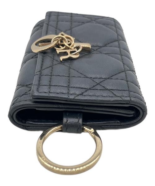 Christian Dior（クリスチャン ディオール）Christian Dior (クリスチャン ディオール) 4連キーケース ブラックの古着・服飾アイテム