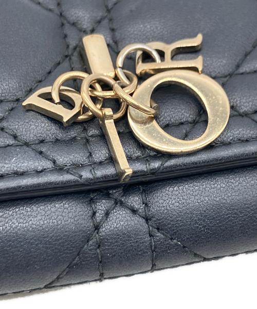 Christian Dior（クリスチャン ディオール）Christian Dior (クリスチャン ディオール) 4連キーケース ブラックの古着・服飾アイテム