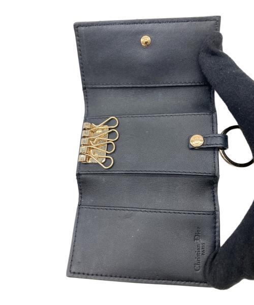 Christian Dior（クリスチャン ディオール）Christian Dior (クリスチャン ディオール) 4連キーケース ブラックの古着・服飾アイテム