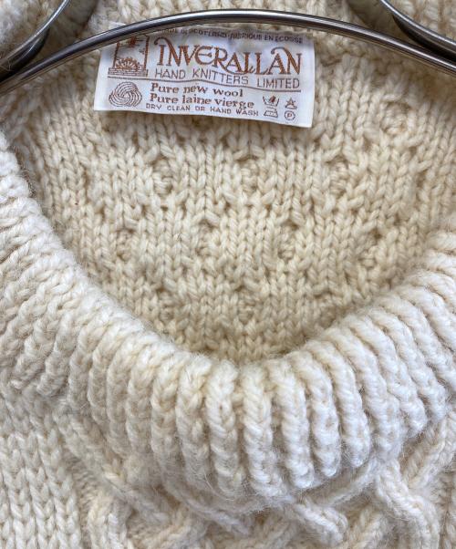 INVERALLAN（インバーアラン）INVERALLAN (インバーアラン) 厚手ニット アイボリー サイズ:不明の古着・服飾アイテム