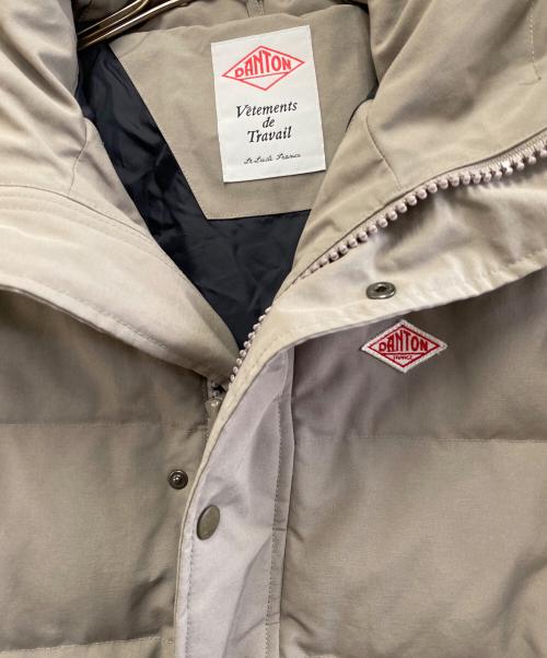 DANTON（ダントン）DANTON (ダントン) ダウンコート ベージュ サイズ:36の古着・服飾アイテム