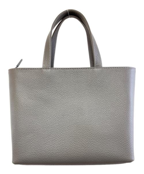 HushTug（ハッシュタグ）HushTug (ハッシュタグ) レザートートバッグ グレーの古着・服飾アイテム