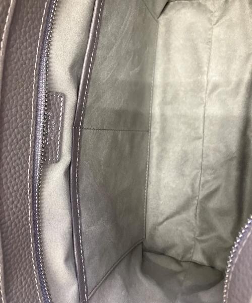 HushTug（ハッシュタグ）HushTug (ハッシュタグ) レザートートバッグ グレーの古着・服飾アイテム