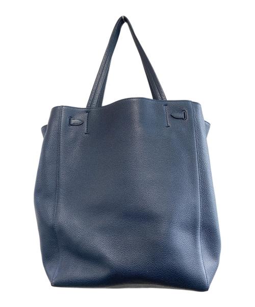 CELINE（セリーヌ）CELINE (セリーヌ) トートバッグ ネイビーの古着・服飾アイテム