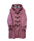 BLUE LABEL CRESTBRIDGEブルーレーベルクレストブリッジ）の古着「ダッフルコート」｜パープル