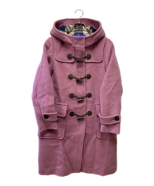 BLUE LABEL CRESTBRIDGE（ブルーレーベルクレストブリッジ）BLUE LABEL CRESTBRIDGE (ブルーレーベルクレストブリッジ) ダッフルコート パープル サイズ:38の古着・服飾アイテム