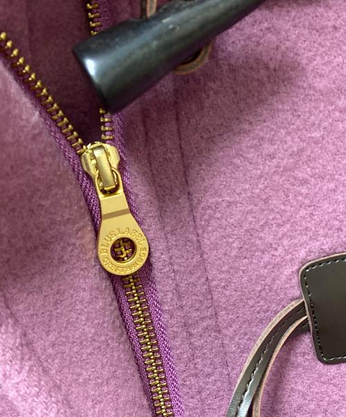BLUE LABEL CRESTBRIDGE（ブルーレーベルクレストブリッジ）BLUE LABEL CRESTBRIDGE (ブルーレーベルクレストブリッジ) ダッフルコート パープル サイズ:38の古着・服飾アイテム