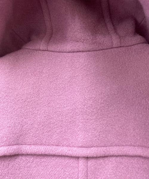 BLUE LABEL CRESTBRIDGE（ブルーレーベルクレストブリッジ）BLUE LABEL CRESTBRIDGE (ブルーレーベルクレストブリッジ) ダッフルコート パープル サイズ:38の古着・服飾アイテム