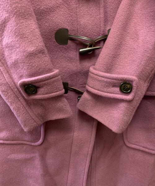 BLUE LABEL CRESTBRIDGE（ブルーレーベルクレストブリッジ）BLUE LABEL CRESTBRIDGE (ブルーレーベルクレストブリッジ) ダッフルコート パープル サイズ:38の古着・服飾アイテム