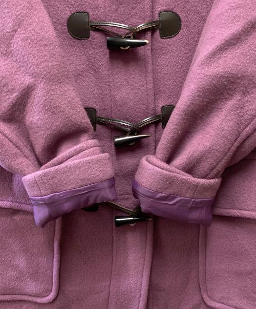BLUE LABEL CRESTBRIDGE（ブルーレーベルクレストブリッジ）BLUE LABEL CRESTBRIDGE (ブルーレーベルクレストブリッジ) ダッフルコート パープル サイズ:38の古着・服飾アイテム