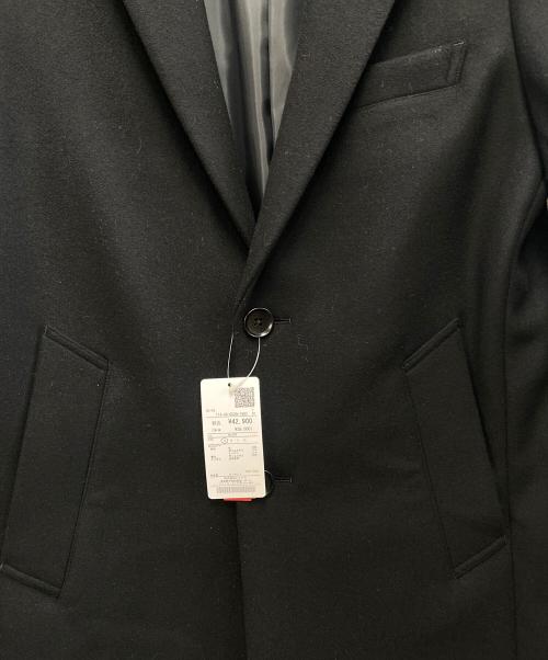 SHIPS（シップス）SHIPS (シップス) チェスターコート ブラック サイズ:S 未使用品の古着・服飾アイテム