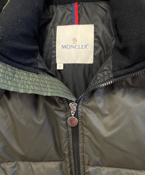 MONCLER（モンクレール）MONCLER (モンクレール) ダウンジャケット グリーン サイズ:1の古着・服飾アイテム