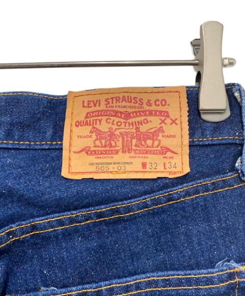 LEVI'S（リーバイス）LEVI'S (リーバイス) 505デニムパンツ インディゴ サイズ:W32 L34の古着・服飾アイテム