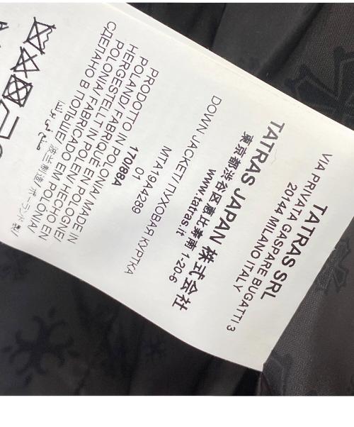 TATRAS（タトラス）TATRAS (タトラス) ダウンジャケット ブラック サイズ:170/88A　01の古着・服飾アイテム
