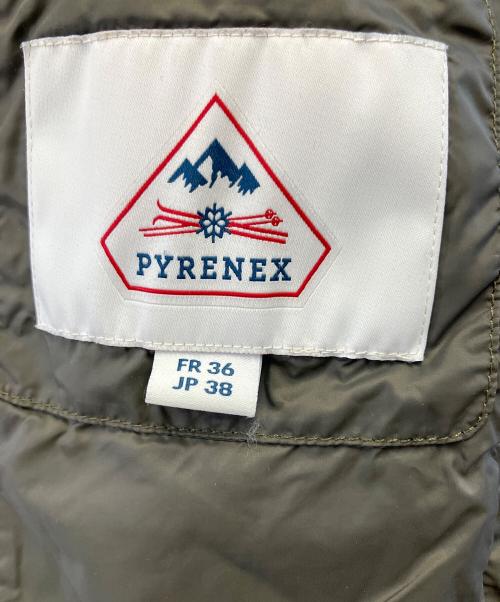 Pyrenex（ピレネックス）Pyrenex (ピレネックス) ダウンジャケット グリーン サイズ:JP 38の古着・服飾アイテム