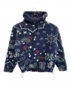 KITHキス）の古着「ボアパーカー」｜ネイビー