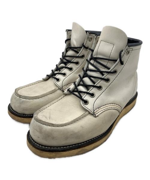 RED WING（レッドウィング）RED WING (レッドウィング) ブーツ ホワイト×ブラック サイズ:EUR40の古着・服飾アイテム