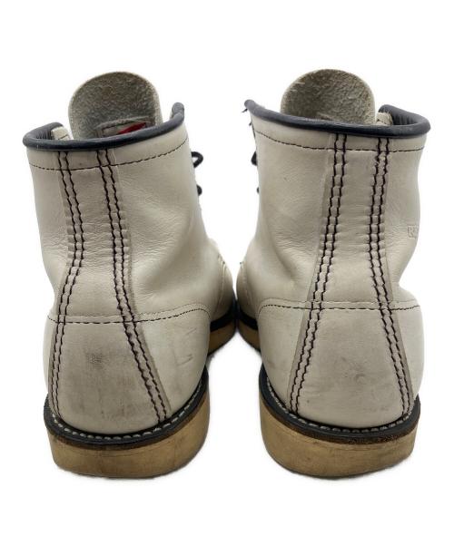 RED WING（レッドウィング）RED WING (レッドウィング) ブーツ ホワイト×ブラック サイズ:EUR40の古着・服飾アイテム