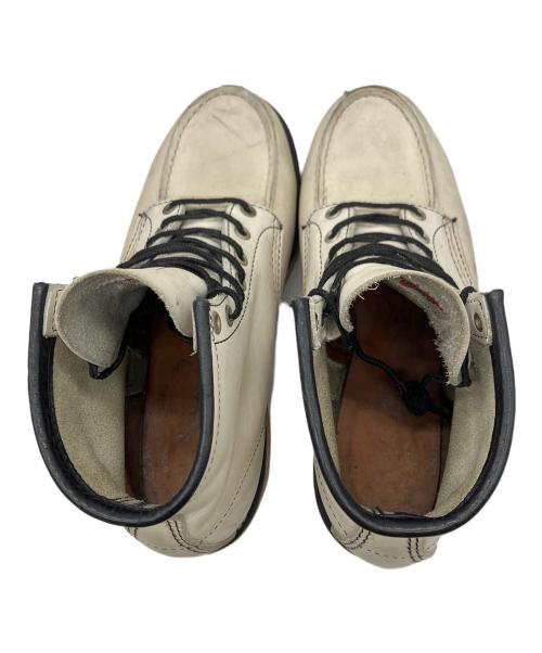RED WING（レッドウィング）RED WING (レッドウィング) ブーツ ホワイト×ブラック サイズ:EUR40の古着・服飾アイテム