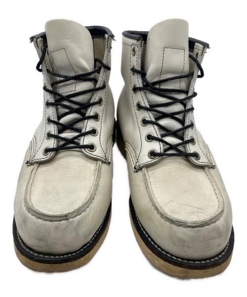 RED WING（レッドウィング）RED WING (レッドウィング) ブーツ ホワイト×ブラック サイズ:EUR40の古着・服飾アイテム