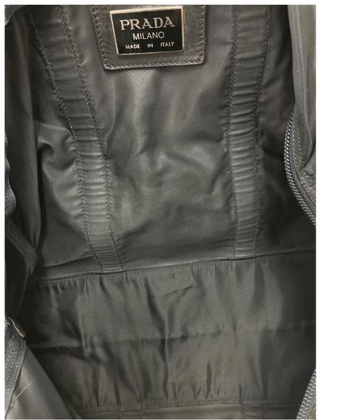 PRADA（プラダ）PRADA (プラダ) ボストンバッグ ブラックの古着・服飾アイテム