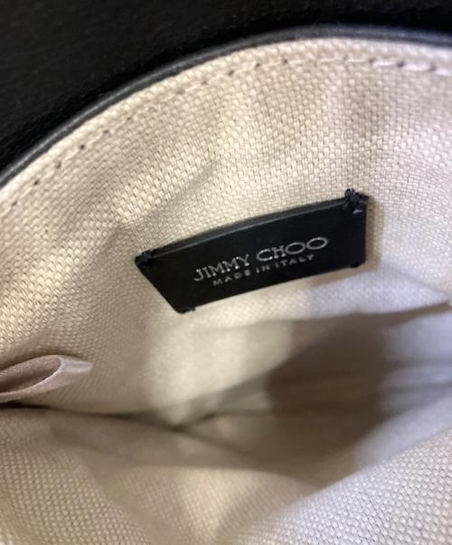 JIMMY CHOO（ジミーチュウ）JIMMY CHOO (ジミーチュウ) ショルダーポーチ ブラックの古着・服飾アイテム