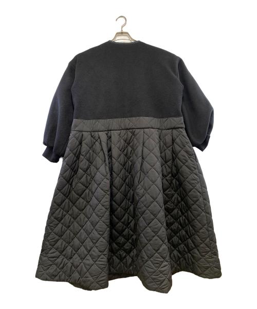 CAROLINA GLASER（カロリナ グレイサー）CAROLINA GLASER (カロリナ グレイサー) ノーカラーコート ブラック サイズ:表記なしの古着・服飾アイテム