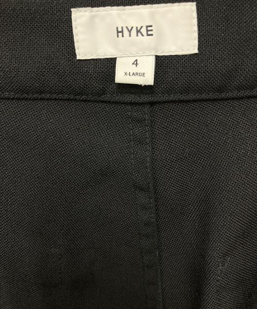 HYKE（ハイク）HYKE (ハイク) グルカパンツ ブラック サイズ:4の古着・服飾アイテム