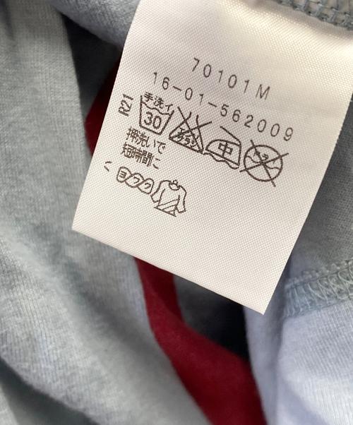 Vivienne Westwood（ヴィヴィアンウエストウッド）Vivienne Westwood (ヴィヴィアンウエストウッド) 長袖ワンピース ブルー×レッド サイズ:2の古着・服飾アイテム