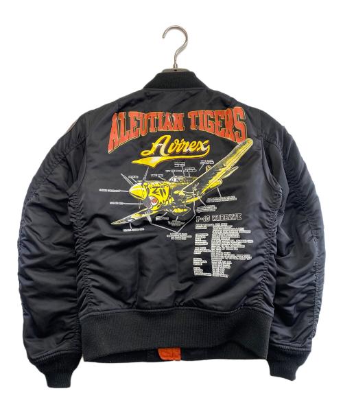 AVIREX（アヴィレックス）AVIREX (アヴィレックス) ジャケット ブラック サイズ:Fの古着・服飾アイテム